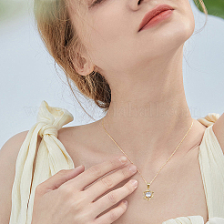 16Pcs Rack Plating Brass Micro Pave Cubic Zirconia Pendants&nbsp;KK-BBC0017-21