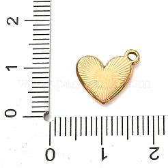 Valentine's Day 304 Stainless Steel Enamel Pendants&nbsp;STAS-G399-03G-02
