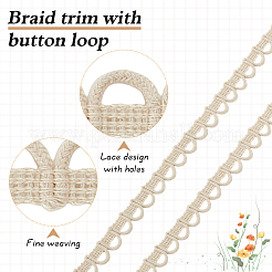 Cotton Lace Ribbon&nbsp;DIY-WH0632-84
