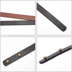4Sets 2 Colors PU Leather Bag Handles&nbsp;FIND-FH0004-14B