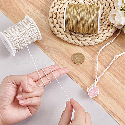 2 Rolls 2 Colors Waxed Cotton Cords&nbsp;YC-PH0001-52E