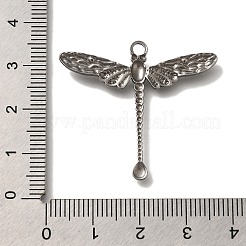 304 Stainless Steel Pendants&nbsp;STAS-H223-03AS