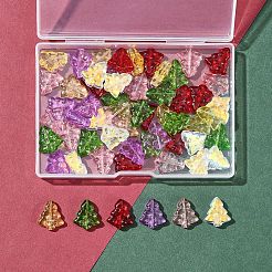 60Pcs 6 Colors Transparent Glass Bead Strands&nbsp;EGLA-FS0001-44