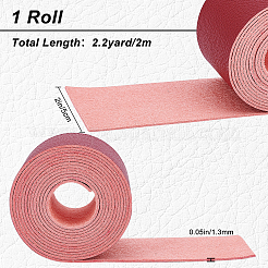 PU Leather Fabric Plain Lychee Fabric&nbsp;AJEW-WH0034-89D-04