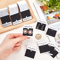 120Pcs Plastic Earring Display Cards&nbsp;CDIS-SC0001-13