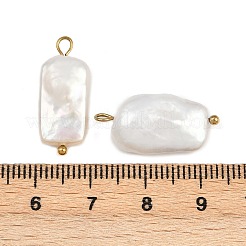 Natural Freshwater Pearl Keshi Pearl Pendants&nbsp;STAS-D378-02G
