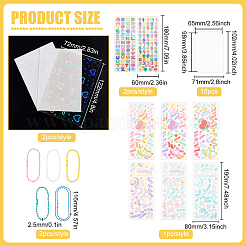 DIY Rectangle Photocard Sleeve Keychain Making Kit&nbsp;FIND-BC0003-75