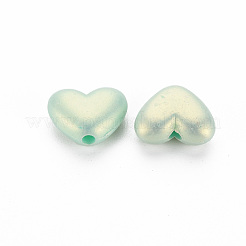 Spray Painted Opaque Acrylic Beads&nbsp;ACRP-S679-35