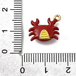 304 Stainless Steel Enamel Pendants&nbsp;STAS-I355-11G-07