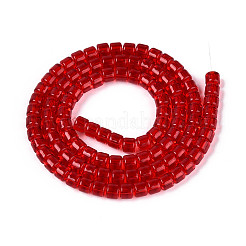 Transparent Glass Beads Strands&nbsp;GLAA-N065-4x4mm-A04