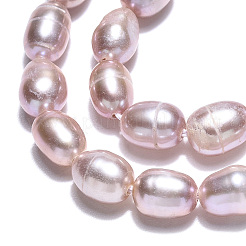 Natural Cultured Freshwater Pearl Beads Strands&nbsp;PEAR-N012-04Q
