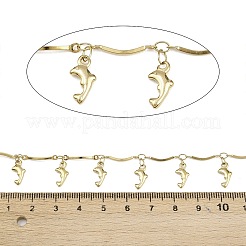 304 Stainless Steel Bar Link Chains&nbsp;CHS-G044-04G
