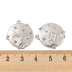 Non-Tarnish 304 Stainless Steel Pendant Rhinestone Settings&nbsp;STAS-P356-12P