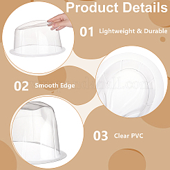 PVC Hat Shaper Insert for Baseball Cap&nbsp;FIND-WH0366-409