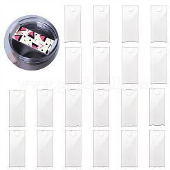2Bag 2 Styles Acrylic Blank Label Big Pendants&nbsp;FIND-TA0004-77B