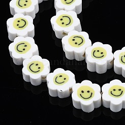 Handmade Polymer Clay Bead Strands&nbsp;CLAY-N006-73J