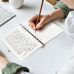 PVC with Iron Loose Leaf Notebook&nbsp;AJEW-WH0481-540B