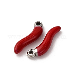 304 Stainless Steel Enamel Pendants&nbsp;LS-STAS-P406-19B-P
