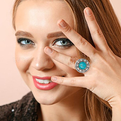 4Pcs 4 Styles Alloy Snap Rings for Women Men&nbsp;RJEW-DR0001-03B