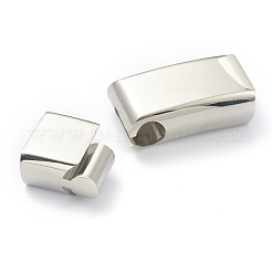 Non-Tarnish 316 Surgical Stainless Steel Bayonet Clasps&nbsp;STAS-G241-13P