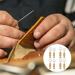 8Pcs 2 Styles DIY Leathercraft Locking Pins&nbsp;TOOL-DC0001-12