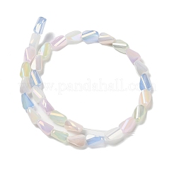 Electroplate Glass Beads Strands&nbsp;EGLA-P065-01A-01