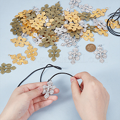 60Pcs 3 Styles Alloy Big Pendants&nbsp;FIND-DR0002-03