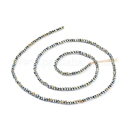 Electroplate Glass Beads Strands&nbsp;EGLA-F149-FP-09