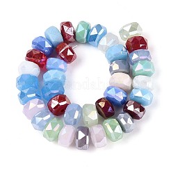 Electroplate Glass Beads Strands&nbsp;EGLA-N022-04A-A01
