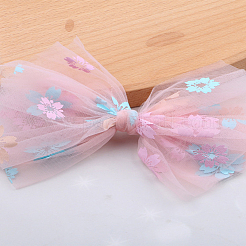 4.5M Sakura Printed Chinlon Tulle Rolls&nbsp;DIY-LP0005-97B