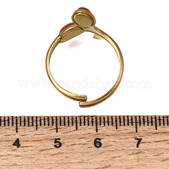 304 Stainless Steel Cuff Open Rings&nbsp;RJEW-F213-04G