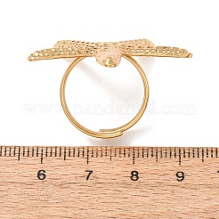 304 Stainless Steel Cuff Open Rings&nbsp;SA-CBA725A-10G