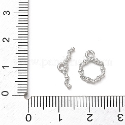 Brass Toggle Clasp&nbsp;KK-D289-53C-P