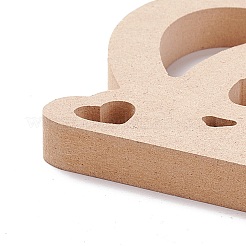 Wooden Table Plate Display Decoration&nbsp;LS-AJEW-C011-01