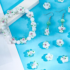 40Pcs Handmade Lampwork Beads&nbsp;LAMP-PA0001-11A
