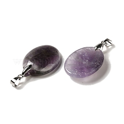 Natural Amethyst Pendants&nbsp;G-Z055-03P-11