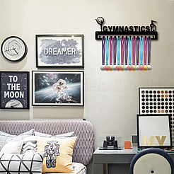 Fashion Iron Medal Hanger Holder Display Wall Rack&nbsp;ODIS-WH0021-111