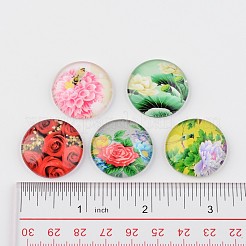 Glass Cabochons&nbsp;GGLA-JP0003-15