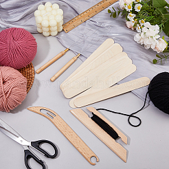 DIY Wood Knitting Tools Sets&nbsp;DIY-WH0899-18