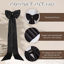 Detachable Polyester Bowknot for Garment Wedding Dress Accessories&nbsp;AJEW-WH20020-205A