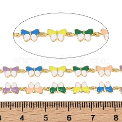 Brass Butterfly Link Chains&nbsp;CHC-A011-15G-03