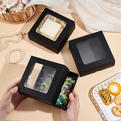 Square Kraft Paper Storage Gift Boxes&nbsp;CON-WH0095-100C-02