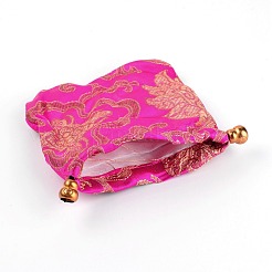 Brocade Jewelry Storage Bag&nbsp;ABAG-WH0005-49