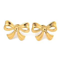 Ion Plating(IP) 304 Stainless Steel Stud Earrings for Women&nbsp;EJEW-A111-02G