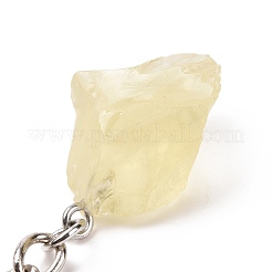 Natural Citrine Keychain&nbsp;G-E155-04P-03