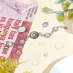 DIY Half Round Mixed Size Links Making Kits&nbsp;DIY-UN0002-42P