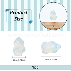 Torch Opalite Display Decorations&nbsp;DJEW-WH0042-08A-01