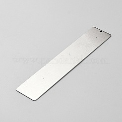 Stainless Steel Blank Bookmarks Making&nbsp;STAS-WH0027-99