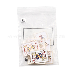 8Pcs 4 Styles Rack Plating Alloy Enamel Pendants&nbsp;ENAM-FS0002-73