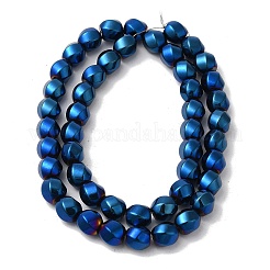 Electroplated Non-Magnetic Synthetic Hematite Beads Strands&nbsp;G-P518-05F-01